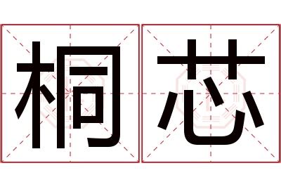 芯名字